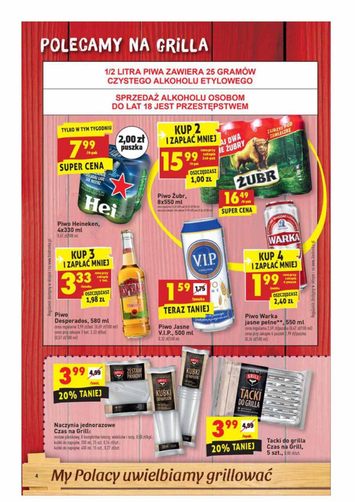 Gazetka promocyjna Biedronka str. 4