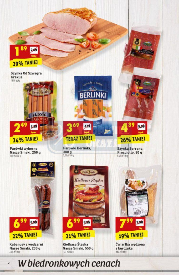 Gazetka promocyjna Biedronka str. 2