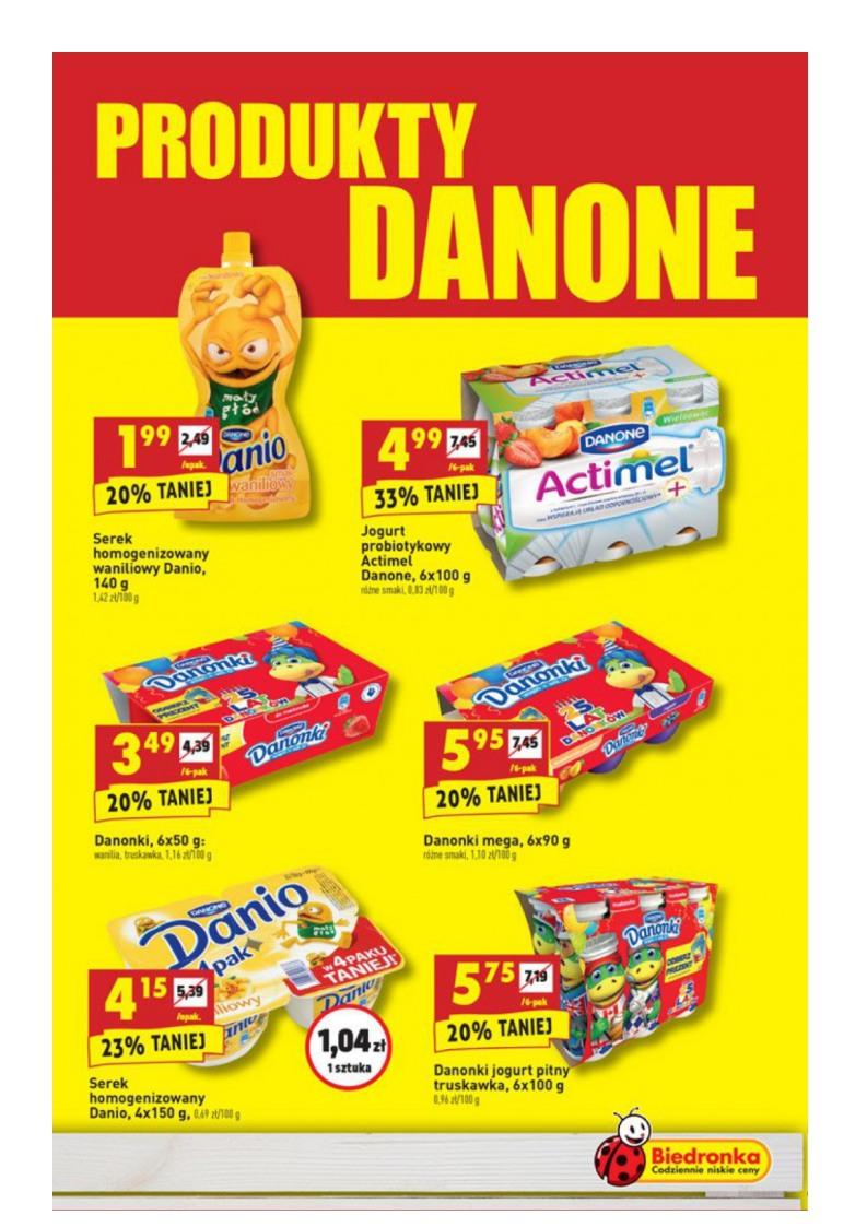 Gazetka promocyjna Biedronka str. 19