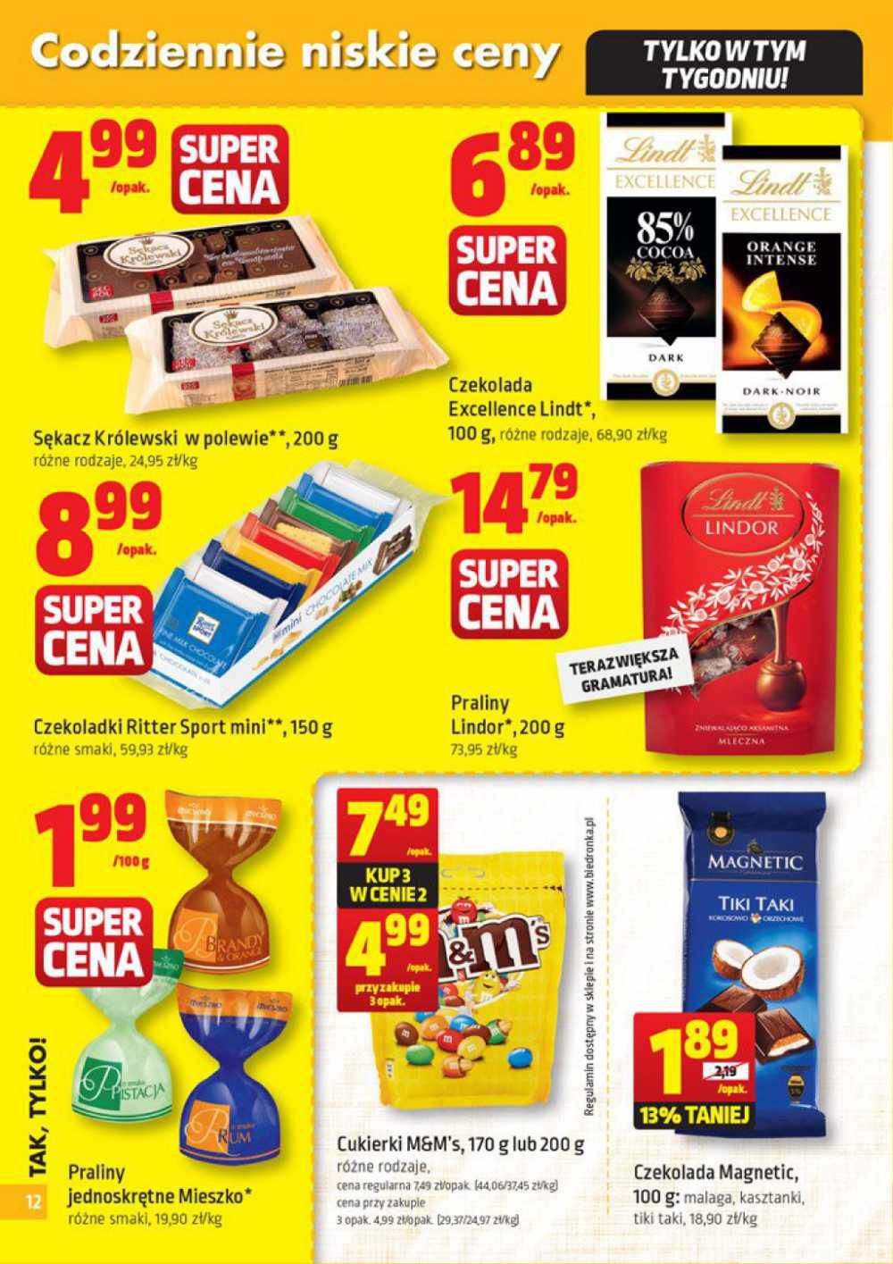 Gazetka promocyjna Biedronka str. 12