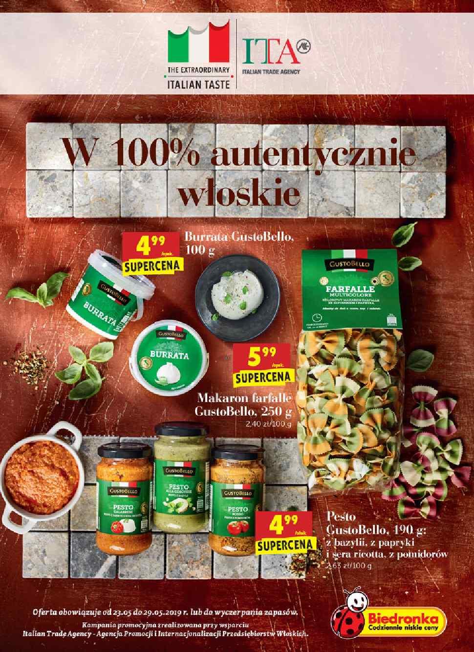 Gazetka promocyjna Biedronka str. 1